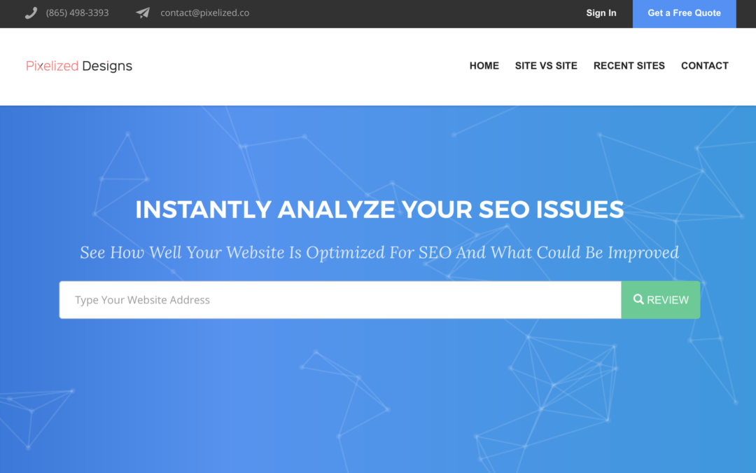 Website Scan Tool